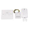 Wall Mount Infrared Alarm Detector Angle Adjustable Motion Sensor for Garages Courtyards Lanes 12V view 1