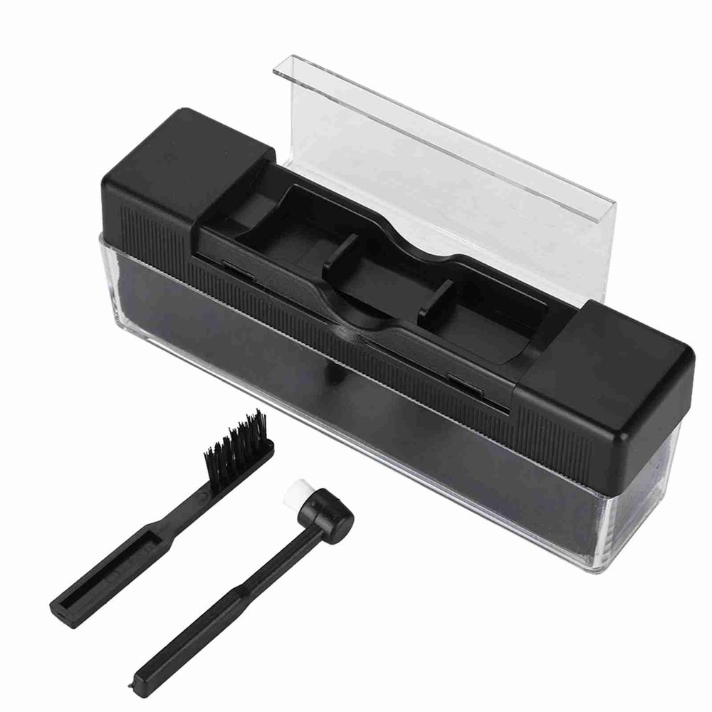 MOUMOUTEN Anti Static Record Cleaner - Carbon Fiber Record Cleaning Brush Dust Remover Record Cleaning Brush Anti Static Record Cleaner
