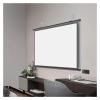Movie Projector Screen 4:3 Foldable and Portable, Manual Projector Screen for Wall Mounting for Movie Home Theater Cinema Office Video Game(White Plastic,4:3-60inch) view 1