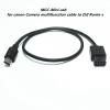 DYTDIEYINGTU for DJI Ronin-s R-Wire Camera Control Connection Cable MCC-mini stabilizer Data Shutter Release Extension Cable for Canon 5d3 650d 80d 800d 70d 6d2(MCC-Mini) view 2