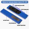2 Pack Remote Cover for Samsung Smart TV, Silicone Protective Case for Samsung Solar Cell Remote 2021 2022 BN59-01357 BN59-01385 BN59-01265A Updated Remote Case (Royal Blue +Red Not Glow) view 2