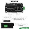 Yjntoximc Mini Industrial 2 Ports Gigabit PoE Switch with DC1248V Redundant Power Input, 12V PoE Switch with 2 SFP, IEEE802.3af/at @60W, Compact PoE Power for VoIP Systems/Solar Power/RV Truck view 2