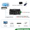 Yjntoximc Mini Industrial 2 Ports Gigabit PoE Switch with DC1248V Redundant Power Input, 12V PoE Switch with 2 SFP, IEEE802.3af/at @60W, Compact PoE Power for VoIP Systems/Solar Power/RV Truck view 4