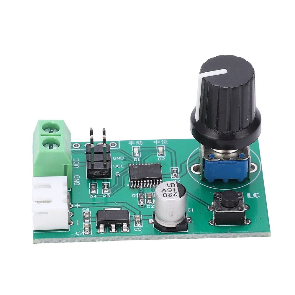 Kuuleyn Servos Controller Servo Tester Board Two Channels Servos Control Board Series Steering Gear Debugging Module