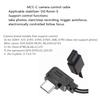 DYTDIEYINGTU for DJI Ronin-s R-Wire Camera Control Connection Cable MCC-c stabilizer Data Shutter Release Extension Cable A7M3 A7R4 A7M4 Z6 Z7 Z7II GH5 GH5S (MCC-C) view 3
