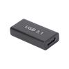 10Gbps Type C Female to USB3.1 A Female Adapter, Fast and Efficient, Aluminum Alloy, Easy to Carry, USB3.1 Data Cable Converter, Plug and Play Adapter view 1