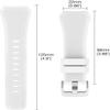 Compatible with AMAZTIM Smart Watch Bands, New Silicone Woven Line Adjustable Replacement Strap Compatible with AMAZTIM, KOSPET M2, M3, M3 Ultra, C20 Pro, T2, T3, T3 Ultra, Compatible with WalkerFit M2, M6 Ultra, M2 Pro Watch (White) view 3