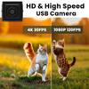 SVPRO 1080P 120fps High Speed Camera M12 Wide Angle 12MP USB Lightburn Camera 4K 30fps 3D Printer Camera IMX577 USB External Computer Camera for PC Laptop,Raspberry Pi view 2