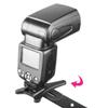 Yaoliucp Dual Camera Mount Aluminum Alloy Straight Flash Tripod Bracket with Extension Bar 1/4inch Black, Dual Camera Mount view 2