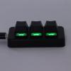 ZJchao 3 Key Keypad RGB Backlit Mini Mechanical Macro Keypad for Computer (Black) view 4