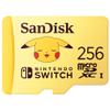 SanDisk 256GB microSDXC Card Licensed for Nintendo Switch, Pokmon Edition, Pikachu, Made for Nintendo-Switch, OLED, and Lite - SDSQXAO-256G-GN6Z view 1