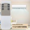 112150010006 Replacement Remote fit for Fedders Portable Room AC Air Conditioner A6V12S2B A6X05F2D A6X05F2E A6X05F2G A6X06F2C A6X07F2B A6X08F2B A6V05S2B A6V08S2B A6V10S2B A7X05F2D A7X06F2C view 3