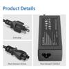Xzrucst 4-Pin AC/DC Adapter for LaCie 5Big Back-Up Server Hard Disk Drive HDD Power Supply Cord Cable PS Charger Input: 100-240 VAC Worldwide Use Mains PSU view 3