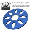 1/4 10.5 Inch Empty Tape Reel, Aluminum Alloy Sound Takeup Reel with 8 Holes Wind for NAB Recording, Unbreakable and Erosion (Blue) view 4