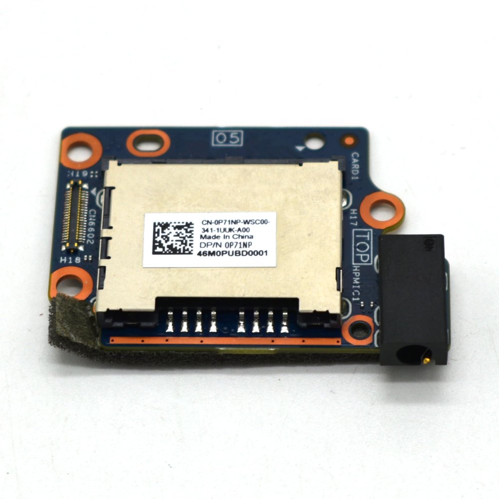 0P71NP P71NP New SD Card Rearder Audio Board for XPS 17 9720 9730 Precision 5770 M5770 Laptop