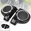 SHMTOOL 6.5" Speaker Pods Boxes Lower Vented Fairing & Speaker Grills Cover For Harley Touring Electra Glide Street Glide Road Glide 2014-2023,Unpainted & Chrome Trim view 3