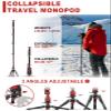 IFOOTAGE Monopod with Fluid Head Cobra 3 C180F-P + K5S, Carbon Fiber Monopod with Feet for DSLR Cameras - Canon, Nikon, Sony, Olympus, Panasonic, Payload 17.64Lbs/8KG view 4