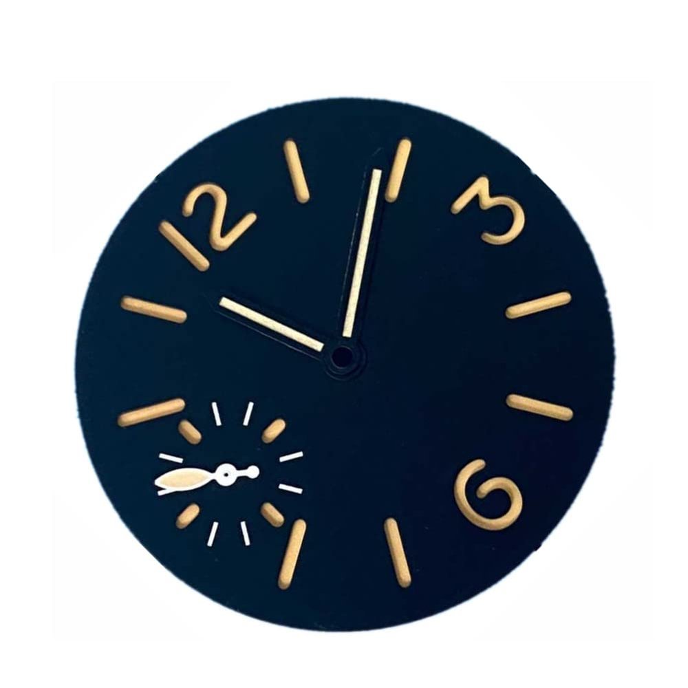 Luminous Watch Dial Hands Set 34.5MM for ETA 6497 ST3600 Movement