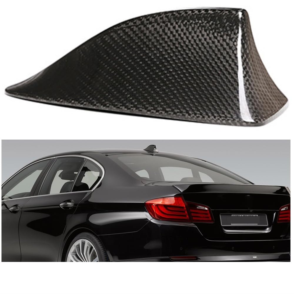 Carbon Fiber Shark Fin Antenna Cover Fits for BMW 5 Series 2011-2017