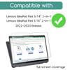 2 Pack Anti Glare Screen Protector & Keyboard Cover for Lenovo Ideapad Flex 5 / Ideapad Flex 5i 14 2-in-1 Touchscreen Laptop,14 inchAnti Fingerprint (Matte) Shield and Fiex 5 14 Keyboard Cover view 2