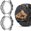 Compatible for Garmin Fenix 8 Case, Lamshaw TPU Silicone Slim Case Shock-Proof Cover All-Around Protective Bumper Shell Compatible for Garmin Fenix 8 43mm, 47mm, 51mm, Fenix E 47mm view 1