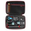 HSU Large Carrying Case and Adhesive Mounts Helmet Adhesive Sticky Mounts for GoPro view 3