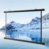 GSKDZG HD Projector Screen Manual Pull Down Projection Screen 30" 40" 50" 60" 72" Portable Home Theater Movie Screen for Indoor Outdoor, 4:3 16:9 Format(30 Inch (16:9)) view 1