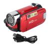 Video Camera Record, 2.4inch Screen DV Digital Camera for Travel, 16MP 1080P 16X Digital Zoom Anti Shake Loop Video Recording Camcorder. (Red) view 2