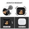 American Flag Golden Retriever USA Earbuds Case Bluetooth Earbuds Cover Hard Case Cover with Keychain Compatible with Airpods 3 view 3
