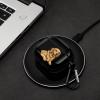 American Flag Golden Retriever USA Earbuds Case Bluetooth Earbuds Cover Hard Case Cover with Keychain Compatible with Airpods 3 view 4