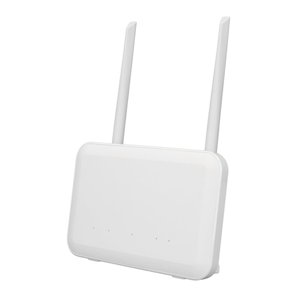 4G CPE Router, 300Mbps Portable Travel Router with Nano SIM Card Slot, 2 Antennas, LAN Port for Indoor Outdoor Use