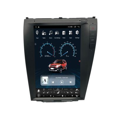 ZWNAV Android 13 Car Radio Stereo for Lexus ES 2006-2012 Tesla Style, Multimedia Player IPS Touch Screen, Carplay Radio GPS Navigation Head Unit, Bluetooth Android Auto (4+64GB)