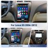 ZWNAV Android 13 Car Radio Stereo for Lexus ES 2006-2012 Tesla Style, Multimedia Player IPS Touch Screen, Carplay Radio GPS Navigation Head Unit, Bluetooth Android Auto (4+64GB) view 2