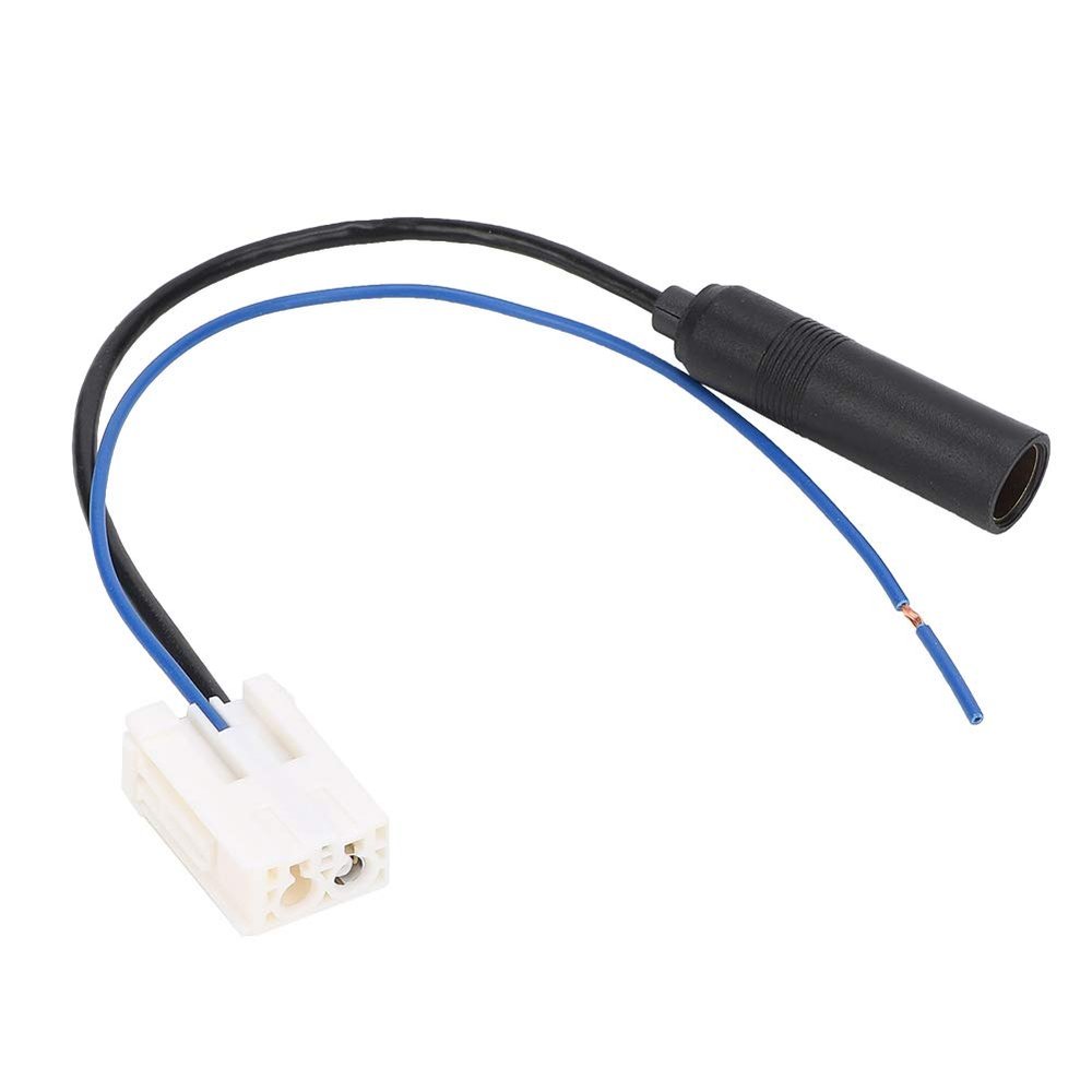 Gavigain ABS Car CD Player Radio Antenna Adapter, Male Cable Accessory Automotive Radio Wiring Harness Fit for REIZ