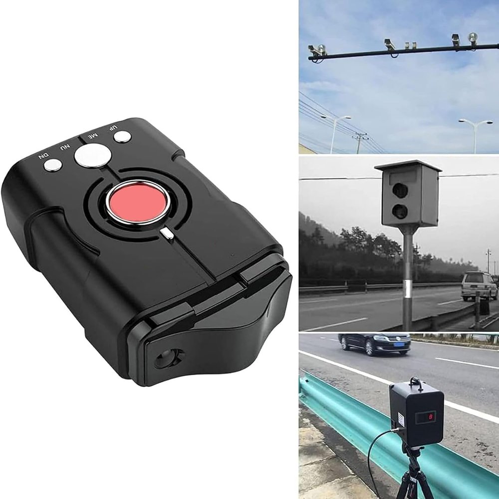 Car Radar Detector, Radar Detector for Cars, Speed Camera Detectors with 360 Real Time Voice Alerts, Quick Reaction, Enhanced Vehicle Safety, Extended Range 2.4GHz 410MHz, for City Highway