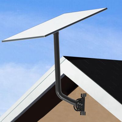 Gen 3 Pipe Adapter, 360 Degree Rotation Pole Mount Adapter Kit, Pipe Adapter Mount kit for Gen 3 Dish V3 Standard Dish