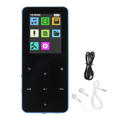 MP3 Player with Bluetooth, 1.8 Inch HD Screen for Android, 4GB Portable Streaming MP3 Music Player, 180mAh HiFi Lossless Sound MP3 Player with Speaker, (4GB)