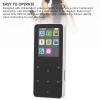 MP3 Player with Bluetooth, 1.8 Inch HD Screen for Android, 4GB Portable Streaming MP3 Music Player, 180mAh HiFi Lossless Sound MP3 Player with Speaker, (4GB) view 4