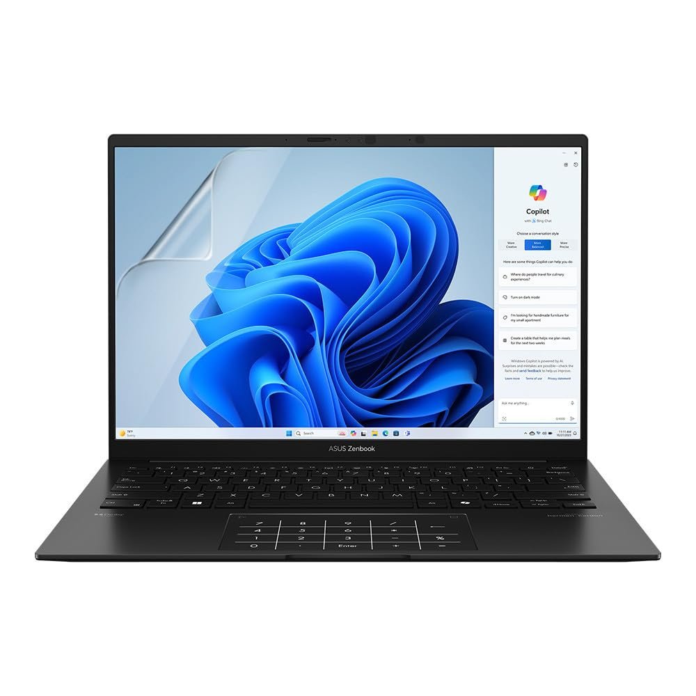celicious Matte Anti-Glare Screen Protector Film Compatible with Asus Zenbook 14 OLED UM3406 (Touch) [Pack of 2]