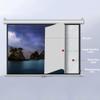 60INCH Projector Screen Manual Pull Down Projection Screen with Slow Retract Mechanism, HD Screen for Home Cinema Theater Presentation Education Outdoor Indoor Public Display(4:3) view 3