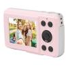 Yunir Digital Camera, HD 1080P Kids Camera, 3 Batteries, Lanyard, 2.4in Screen, 16X Zoom Anti Shake, 16MP Compact Portable Small Point Shoot Camera Gift for Kid Student Children (Pink) view 1