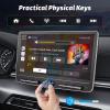 10" Android Single Din Touchscreen Radio Wireless CarPlay Android Auto 8-Core 2G+32G Detachable Touch Screen Car Play Stereo with Bluetooth AM/FM GPS Navigation WiFi, Netflix, YouTube, Voice Control view 4