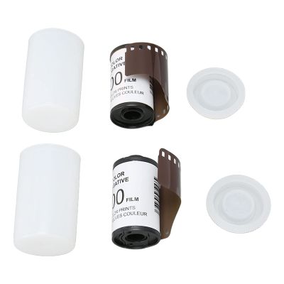 2 Roll 35mm Camera Color Film, 12 Sheets Each ISO 200 HD Vintage Camera Color Negative Film for 135 Cameras