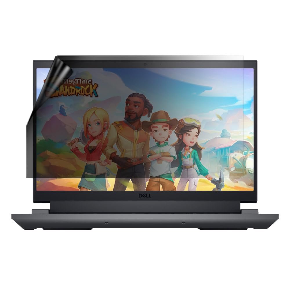 celicious Privacy Lite 2-Way Anti-Glare Anti-Spy Filter Screen Protector Film Compatible with Dell G15 5535
