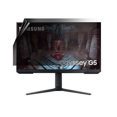 celicious Privacy Lite 2-Way Anti-Glare Anti-Spy Filter Screen Protector Film Compatible with Samsung Odyssey G5 G51C S27CG51