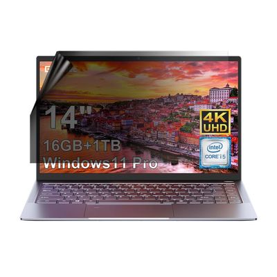 celicious Privacy Lite 2-Way Anti-Glare Anti-Spy Filter Screen Protector Film Compatible with GMKtec Gbook
