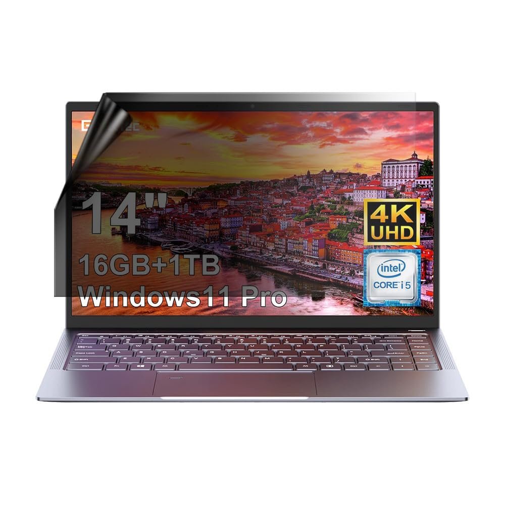 celicious Privacy Lite 2-Way Anti-Glare Anti-Spy Filter Screen Protector Film Compatible with GMKtec Gbook