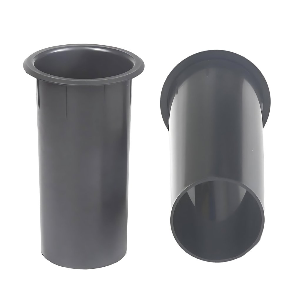 2Pcs Speaker Port Tube, 37mm x 77mm ABS Speaker Cabinet Port Tube Subwoofer Bass Reflex Tube