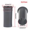 2Pcs Speaker Port Tube, 37mm x 77mm ABS Speaker Cabinet Port Tube Subwoofer Bass Reflex Tube view 2