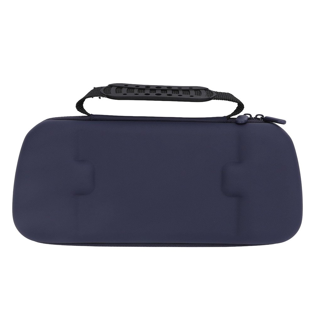 CCYLEZ Hard Carrying Case for Rog Ally 2023 RC71L, Built in Foldable Stand, Hard Protective Case with Handle, Lightweight Design, Water Proof PU Shell, for Outdoor (Dark Blue)